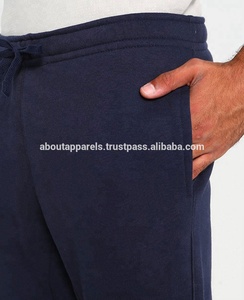 Pantalons de sport personnalisés en vrac pour hommes, vêtements de sport ajustés/pantalon de jogging vierge en coton respirant, vente en gros - Product Image 4