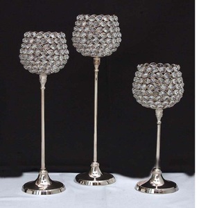 Crystal Votive Candle Holder in 3 Sizes for Wedding Home and Hotel Decoration - Product Image 4