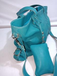 Bolso de cuero de moda 2025 para mujer de Handcee con interior organizado de cuero real suave y acabado exterior elegante simple - Product Image 2