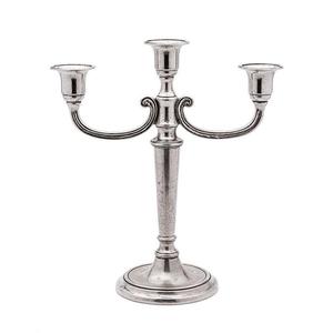 10-Inch Silver <b>Taper</b> <b>Candle</b> Stands Modern Handmade Chandelier for Home Decor Weddings Christmas & Dining Tables - Product Image 1