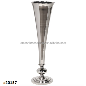 Florero de diseño de lujo con estilo moderno para el hogar, gran oferta personalizada, florero de aluminio más Popular - Product Image 5