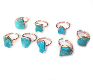 Anillo de rubí Natural chapado en oro de 24k, joyería de la India - Product Image 5