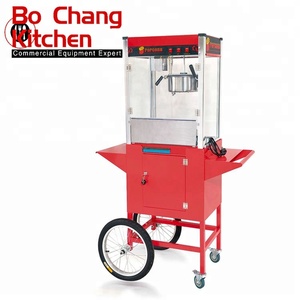 Máquina de palomitas de maíz eléctrica industrial comercial y máquina para hacer aperitivos en tiempo de película - Product Image 6