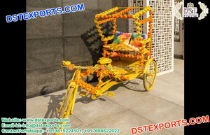 Decoración Metálica para Bodas con Entrada de Novios en Bicicleta, Decoraciones con Temática Asiática - Product Image 2