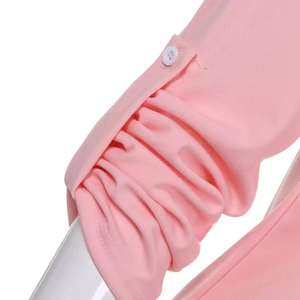 Camiseta Informal de Otoño-Primavera para Mujer, Elegante, con Cierre, Manga Larga, Colección de Camisas para Mujer, Hecho en Bangladesh, India - Product Image 4