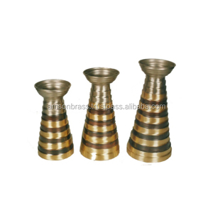 Jarrón de decoración de mesa de Metal para mesa de bodas, jarrón de Metal de diseño clásico para el hogar/granja/restaurante, florero de decoración - Product Image 5