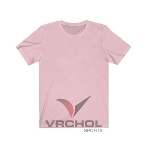 Camiseta de Cuello Redondo Unisex Lisa para Hombre, Ropa de Calle de Gran Tamaño, Técnica de Puff de Impresión Digital, Anti-Pilling, Correr Pesado - Product Image 2