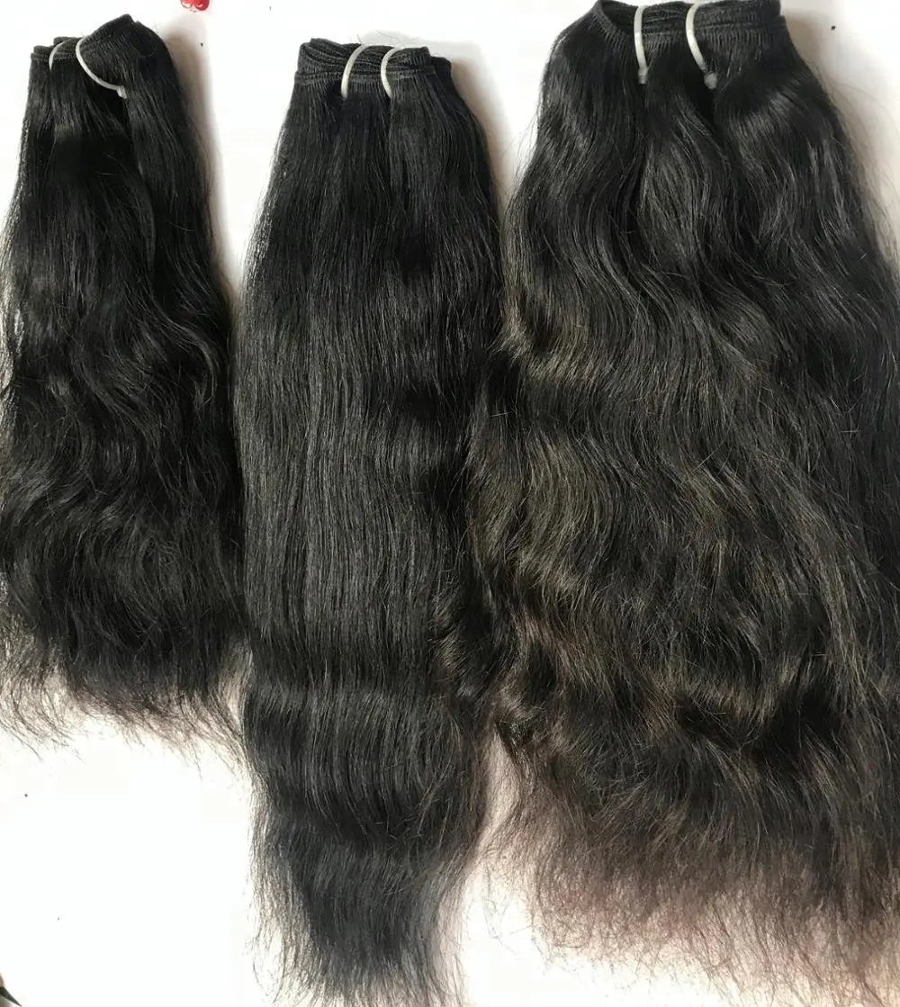 Wholesale curly raw remy 32 Inches hair indian hair export from India