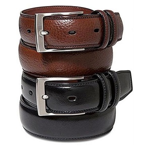 Cinturones de cuero para hombre Shemax 2023 de alta calidad superventas personalizados al por mayor en negro y marrón - Product Image 1