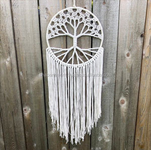 Macramé Hecho a Mano Personalizado en Oferta en Amazon, Diseño de Luna, Arte de Pared de Macramé - Product Image 6