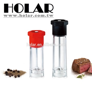 Moulin à poivre et de sel au Design noir et rouge fabriqué à taïwan, livraison gratuite - Product Image 2