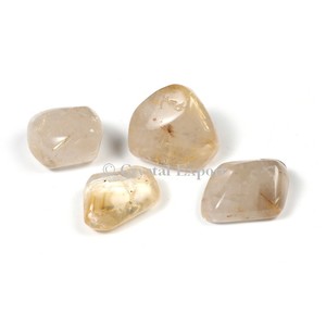 หินควอทซ์แบบรูไทล์สำหรับบำบัดหินตกแต่งบ้าน - Product Image 1