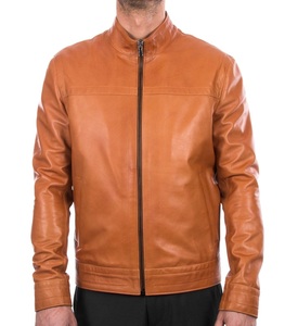 Veste en cuir suédé à fermeture éclair sur le devant pour hommes, vêtements de sport d'hiver à finition douce au toucher pour un usage quotidien et une équipe de motards - Product Image 5