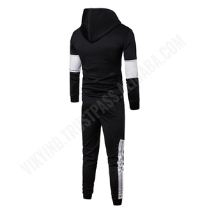 Viky Industries-chándal de manga larga para hombre, traje masculino con logotipo personalizado, estilo Hip Hop, 2 piezas - Product Image 5