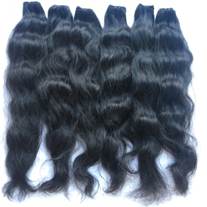 Venta al por mayor Virgen Remy Extensiones de Cabello Humano Onda Natural Vietnam Cabello Tejido Sin Procesar 10-30 Pulgadas - Product Image 5