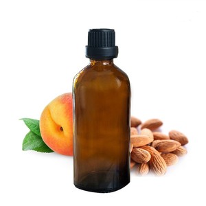Huile de support d'abricot pur pressée à froid 100% naturelle, hydratant léger pour les soins de la peau et des cheveux, aromathérapie et massage - Product Image 2