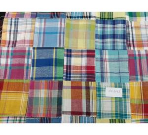 Productos Más Vendidos al por Mayor, Tela de Algodón Madras Japonesa con Diseño de Patchwork para Vestidos, Prendas, Camisas y Abrigos - Product Image 1