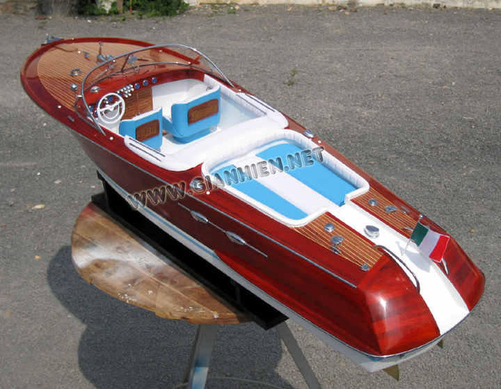 RIVA AQUARAMA SPECIAL X-LARGE HOLZ GESCHWINDIGKEITS BOOT MODELL-HANDWERK BOOT