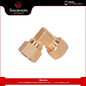 Conectores de Compresión de Latón de 10 mm, Conector en T de Latón Resistente a Fugas, Solución de Plomería Industrial - Product Image 6