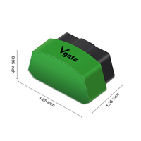 Lecteur de code de diagnostic OBD2 Vgate ICar 3 Bt, interface OBD2 Elm327 Bt, scanner de diagnostic automobile Vgate ICar3 Bt