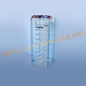 Customized New Style Acrylic Screen <b>Printing</b> Table Top Set Glasses Display <b>Stand</b> Acrylic Glasses Display Rack - Product Image 6