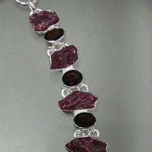 สร้อยข้อมืออัญมณีขนาดใหญ่สร้อยข้อมืออัญมณีขนาดใหญ่ - Product Image 1