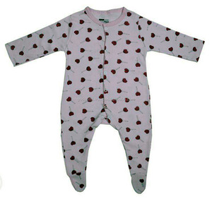 Mameluco para Bebé de Algodón Orgánico de Bambú Teñido Naturalmente con Cierre de Cremallera Unisex para Bebés y Niños Pequeños - Product Image 3