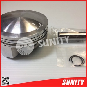 Pièces de moteur de moto personnalisées de haute qualité de Taiwan, moteur à essence tout-terrain, piston forgé argenté anti-usure de 73 mm - Product Image 6