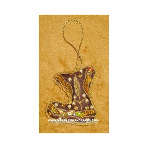 Handmade Embroidery Christmas Hanging Decoration - Product Image 1