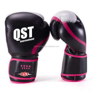 Drapeau personnalisé Gants de boxe de combat MMA de qualité supérieure pour l'entraînement de combat Gants de boxe en cuir - Product Image 4