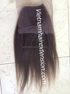 Extensiones de Cabello Virgen Remy de Vietnam con Cierre de Encaje, Ondulado Liso Sedoso, Pre-Adheridas - Product Image 5