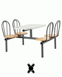 Loop Back Wooden Seat - Product Image 6