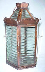 Linterna de cabaña pequeña con acabado antiguo, linterna de Metal en relieve, nuevo diseño, linterna decorativa de Metal negro para boda, gran oferta - Product Image 4