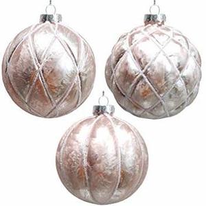 NOËL BOULES DÉCORATIVES DE NOËL ARBRE DÉCORATIF EN VERRE SUSPENDU CLASSIQUE BOULE ORNEMENT - Product Image 6