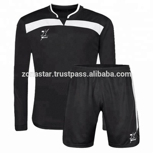 เสื้อฟุตบอลชายและหญิงชุดยูนิฟอร์มผู้ใหญ่แขนยาวผ้า100% โพลีเอสเตอร์ออกแบบได้ตามต้องการ - Product Image 5