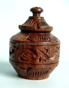 Hand Carved Potli Pill Box Medicine Pill Organizer from Indian Supplier and Exporter