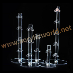 ขาตั้งแว่นตาอะคริลิคแบบกำหนดเองได้ หมุนได้ในแนวตั้ง สำหรับร้านแว่น - Product Image 3