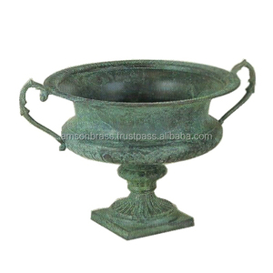 Urne de jardin décorative de haute qualité avec poignée en anneau - Product Image 5