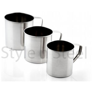 Portable Stainless Steel Camping Mug with Handle Deep Single Wall Outdoor Travel <b>Coffee</b> <b>Cup</b> for Hiking and Picnics - Product Image 1