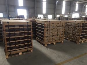 Tuiles de terrasse en chêne huilées, revêtement de sol en bois durable avec placage pour une utilisation extérieure certifiée, épaisseur de 19 à 24 mm - Product Image 5