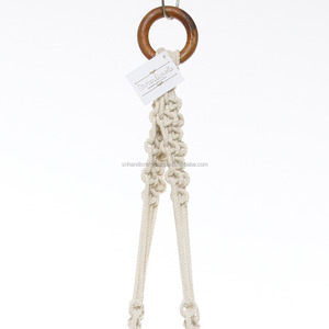 Moderno colgador de macramé para plantas, colgadores de cuerda para plantas, colgador de 4 patas al mejor precio. - Product Image 2
