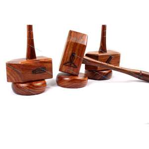 Palas de madera en madera rosa - Product Image 2