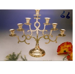 Chandelier en métal vintage créatif, décoration de la maison, bougeoir fait à la main, décoration miniature, cadeaux d'art, Gua - Product Image 1