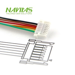 JST 6Pin SHJP-06V-S ขนาด1มม. ปรับแต่งเป็น CRIMP Wire BOARD ชุดสายไฟที่กำหนดเอง - Product Image 1