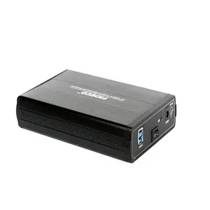 FIDECO耐衝撃性USB3.0 3.5SATAハードドライブエンクロージャーHDDSSD外部ケースボックス