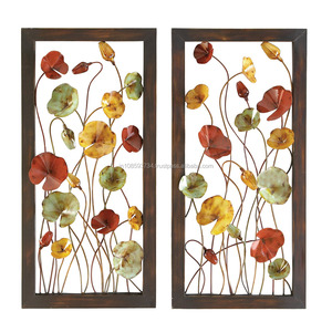 Juego de 2 Piezas de Decoración de Pared de Metal - Product Image 1
