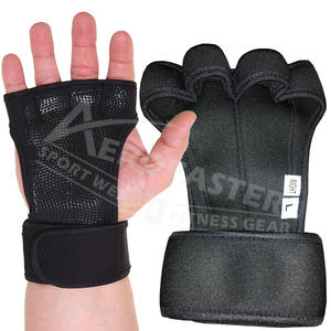 Aero Emerge Comfortable Weightlifting Gloves PU Leather Cross <b>Training</b> Fitness Grips Strong <b>Equipment</b> <b>Accessories</b> - Product Image 4