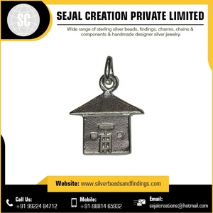 Colgantes y dijes finos de hoja de plata esterlina de alta calidad - Product Image 4