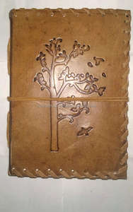 Fabriqué à la main arbre Design Journal en cuir véritable fait à la main Antique cahier en cuir véritable journal d'affaires Journal en cuir pour - Product Image 2