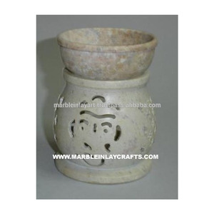 White Soapstone Amazing <b>Aroma</b> Oil <b>Diffuser</b> - Product Image 1
